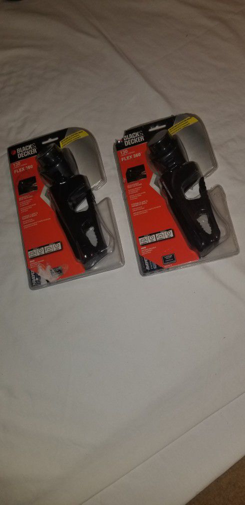 Black And Decker Flex 360 Clamp Lights. 25$ For Both