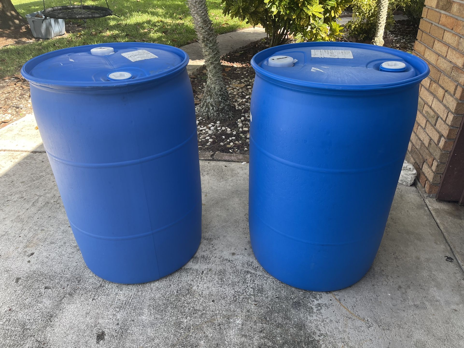 Plastic Drum - 55 Gallon Closed Top