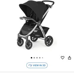 Chicco Bravo Quick-Fold Stroller - Black | Black