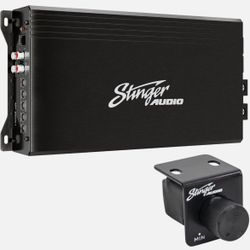 STINGER Audio MT20001 Monoblock Class D Mosfet Power Supply Amplifier with