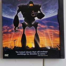 Original 1999 The Iron Giant DVD Snapcase