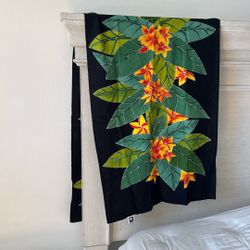 Long black scarf or wrap