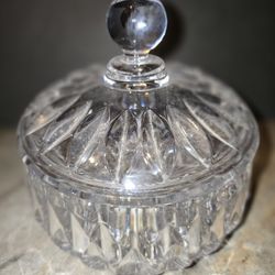 Gorham Althea Lead Crystal Covered Candy Dish