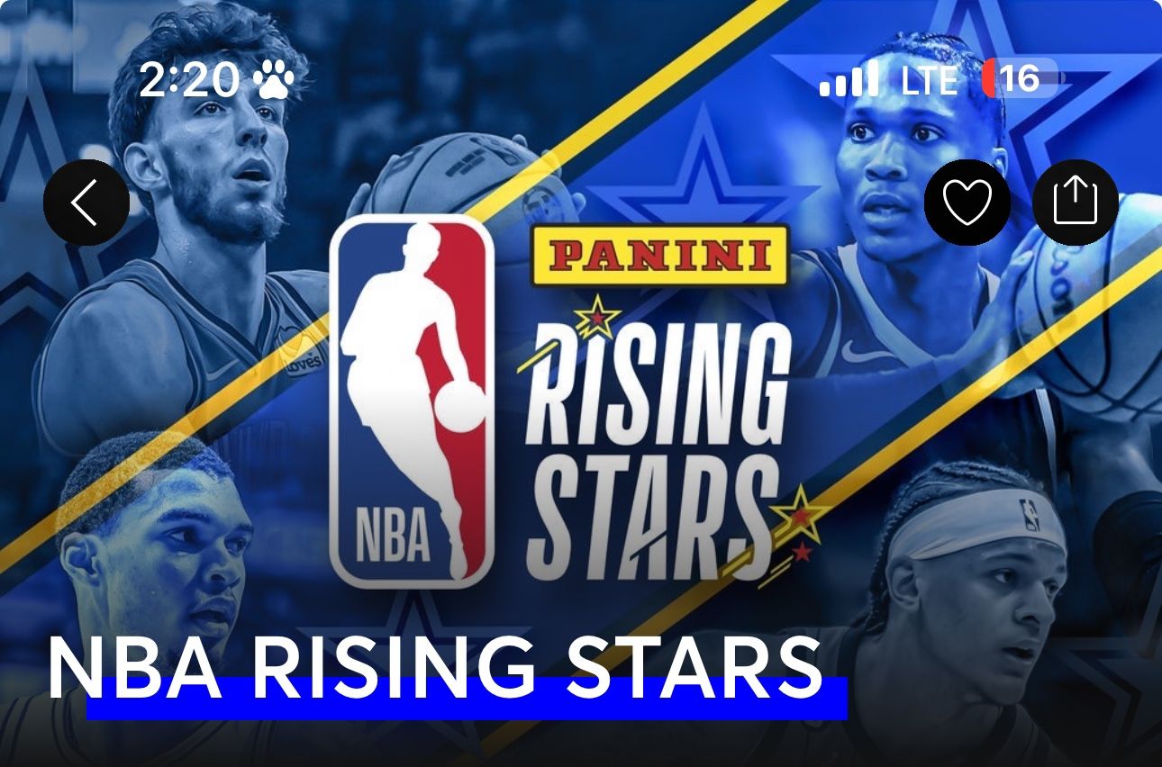 RISING STARS GAME FRIDAY NIGHT 4 Tickets