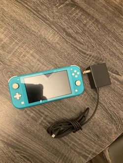 Nintendo Switch Lite Turquoise with Charger