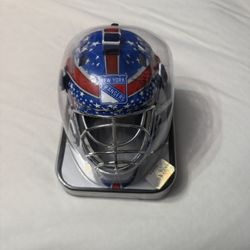 Henrique Lundquist Signed Mini Helmet
