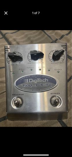 Rare like new Digitech Talker Vocoder Talk Box