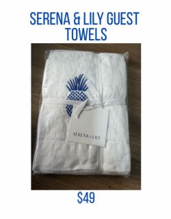 Serena & Lily Guest Towels