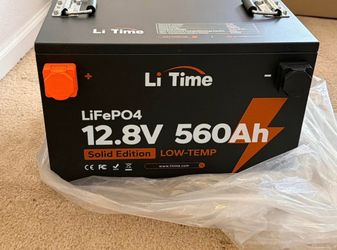Li Time LiFePO4 12.8V 560Ah Solid Edition LOW-TEMP Battery