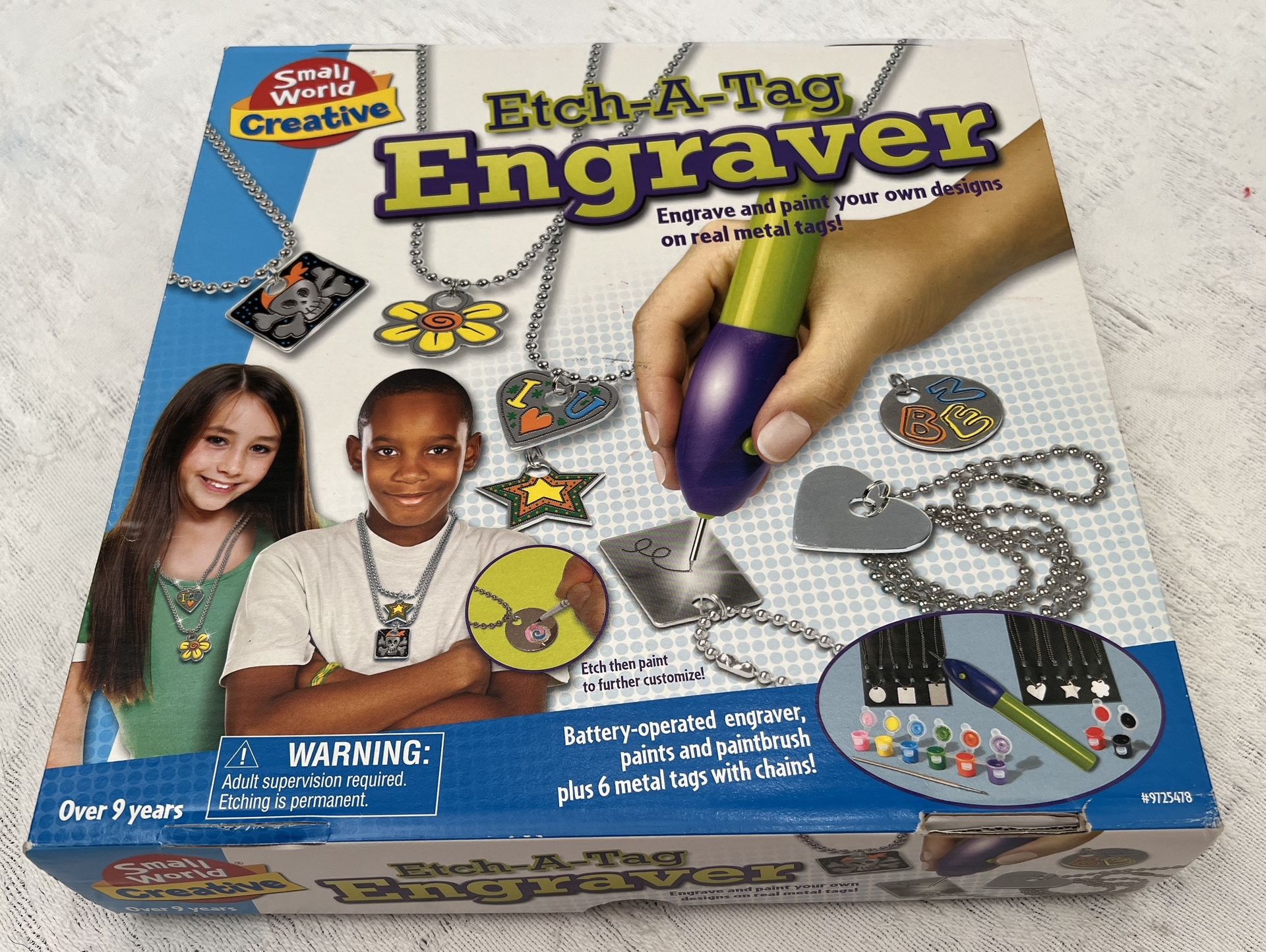 ETCH A TAG ENGRAVER, Brand New