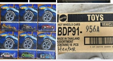 Hot Wheels Heritage Real Riders Sealed Case 