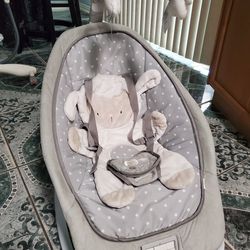 Ingenuity 2-in-1 Lightweight Infant to Toddler Rocker and Baby Bouncer