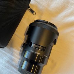 Sigma 35mm F/1.4 Sony E-Mount Full Frame Lens