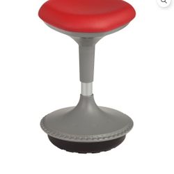 Red Adjustable Learning Stool Sturdy 