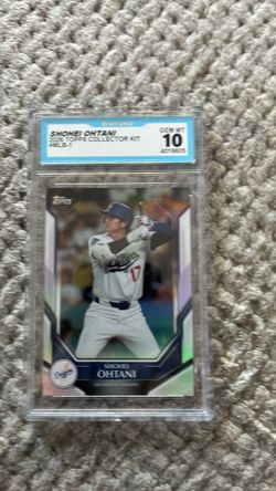 Shohei Ohtani 2025 Topps Collector Kit PSA 10