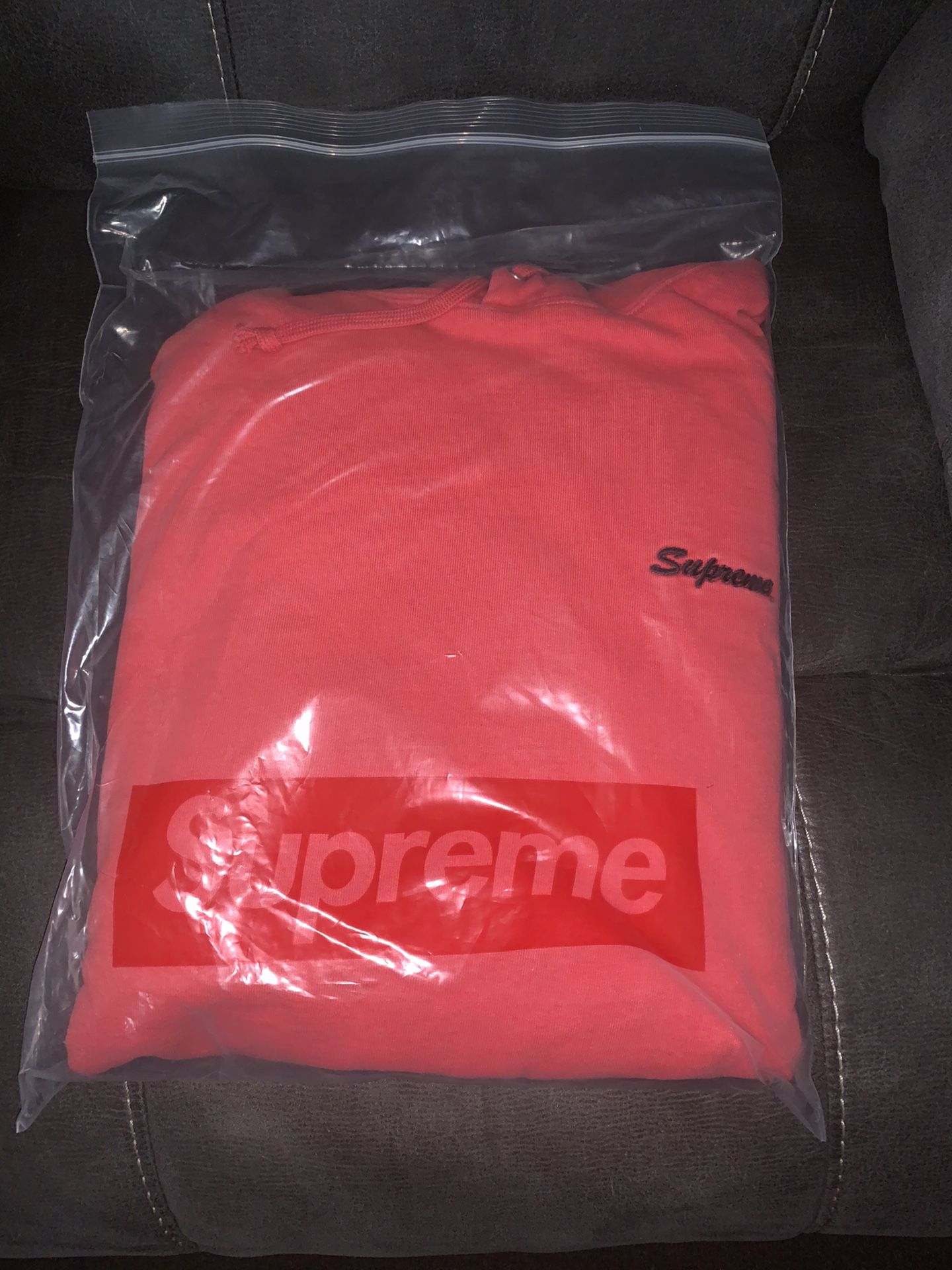 Supreme overdyed hoodie size XL