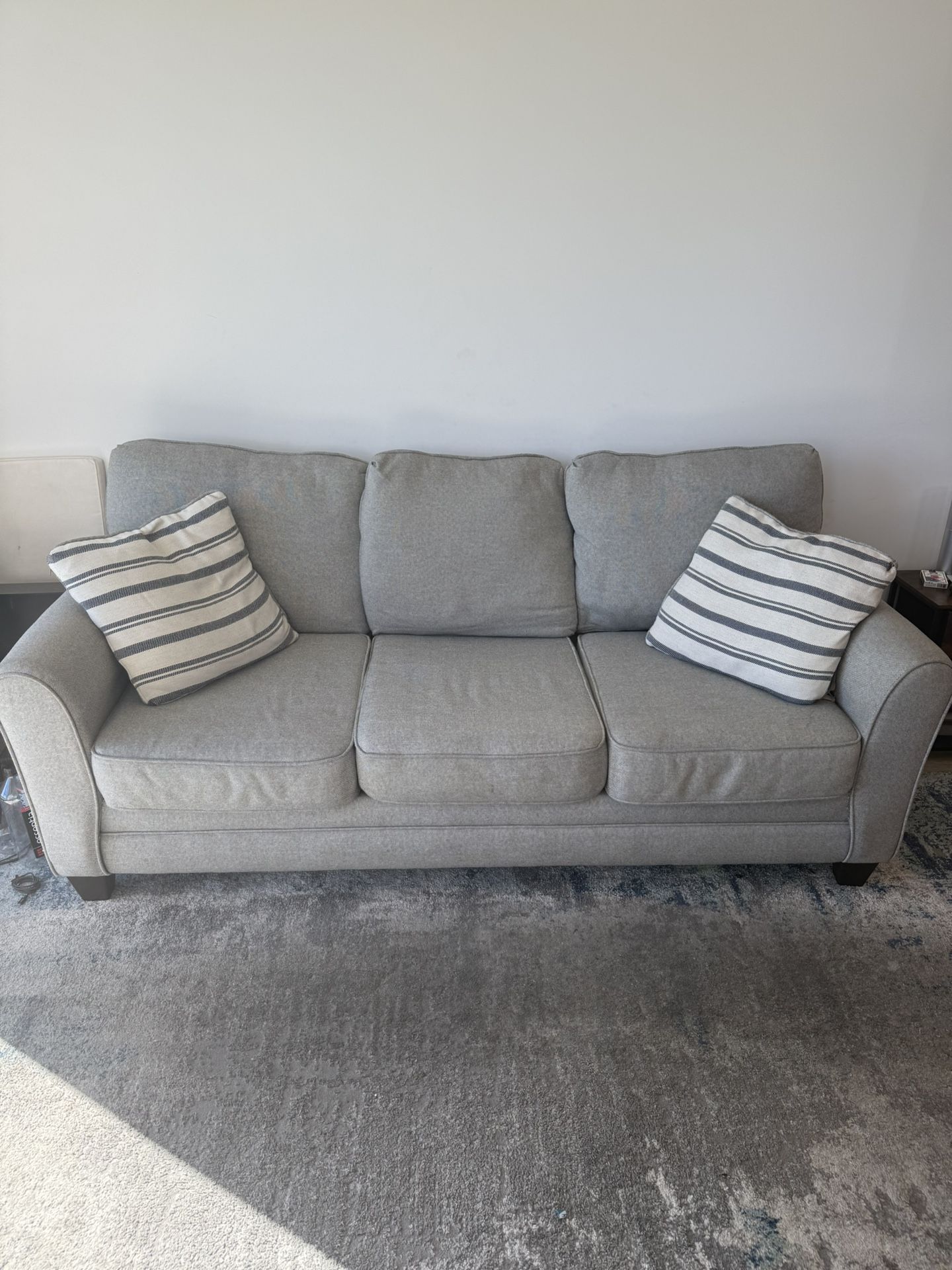 Gray 3-Seater Sofa