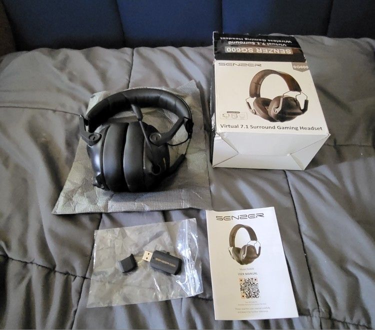 Senzer SG600 USB Wireless Headset PC PS5