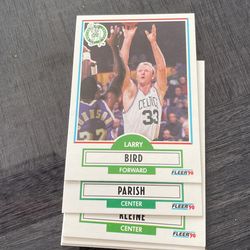 1990 Larry Bird Fleer BB Cards