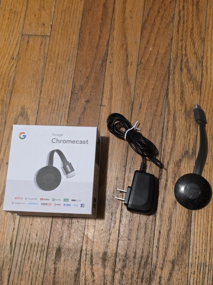 Google Chromecast Streaming Media Player -Charcoal