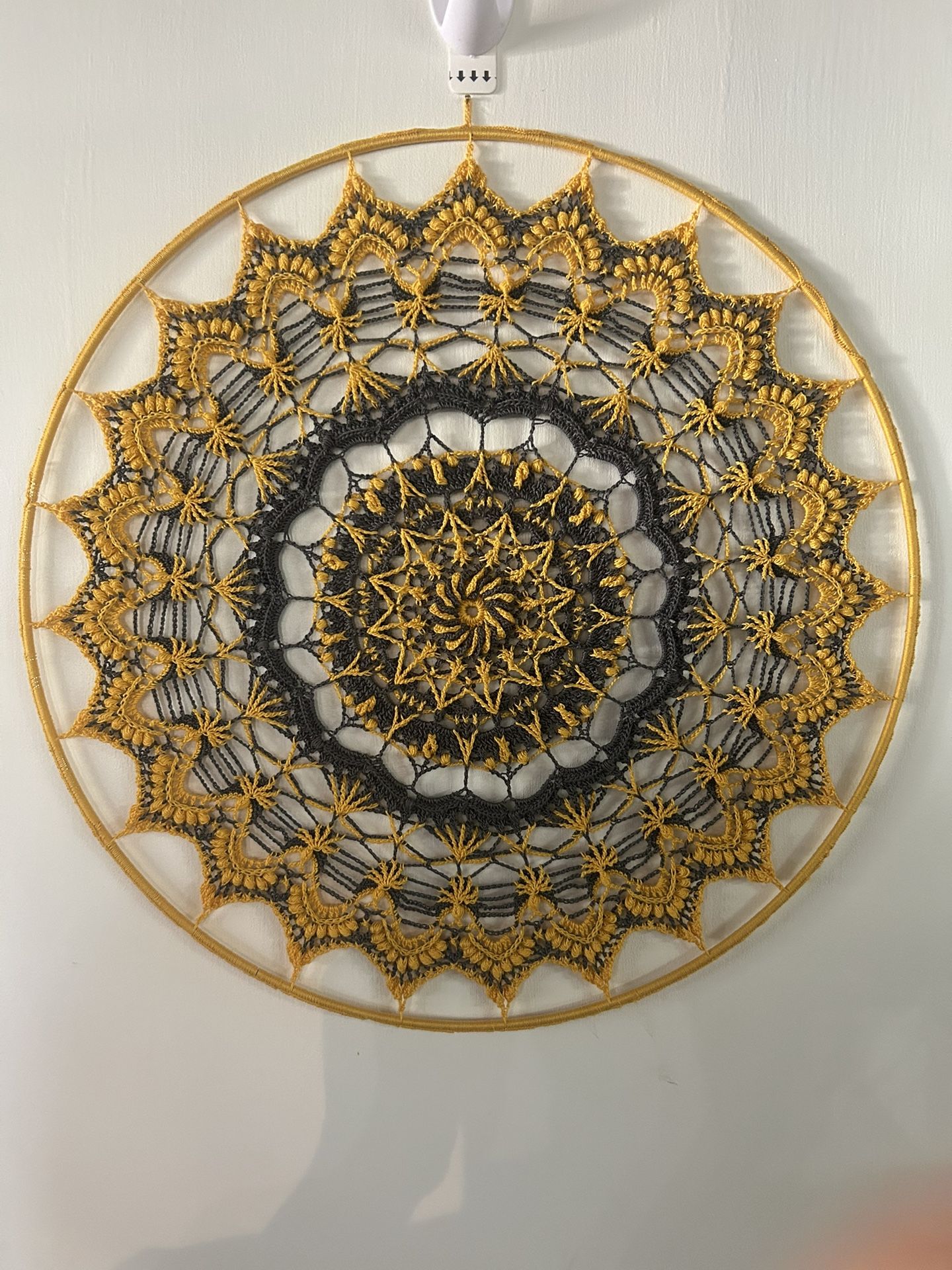 Mandala Yello & Gray