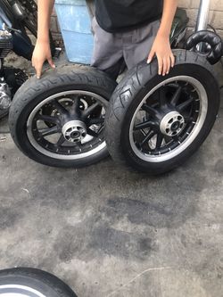 Black Wagon Wheels