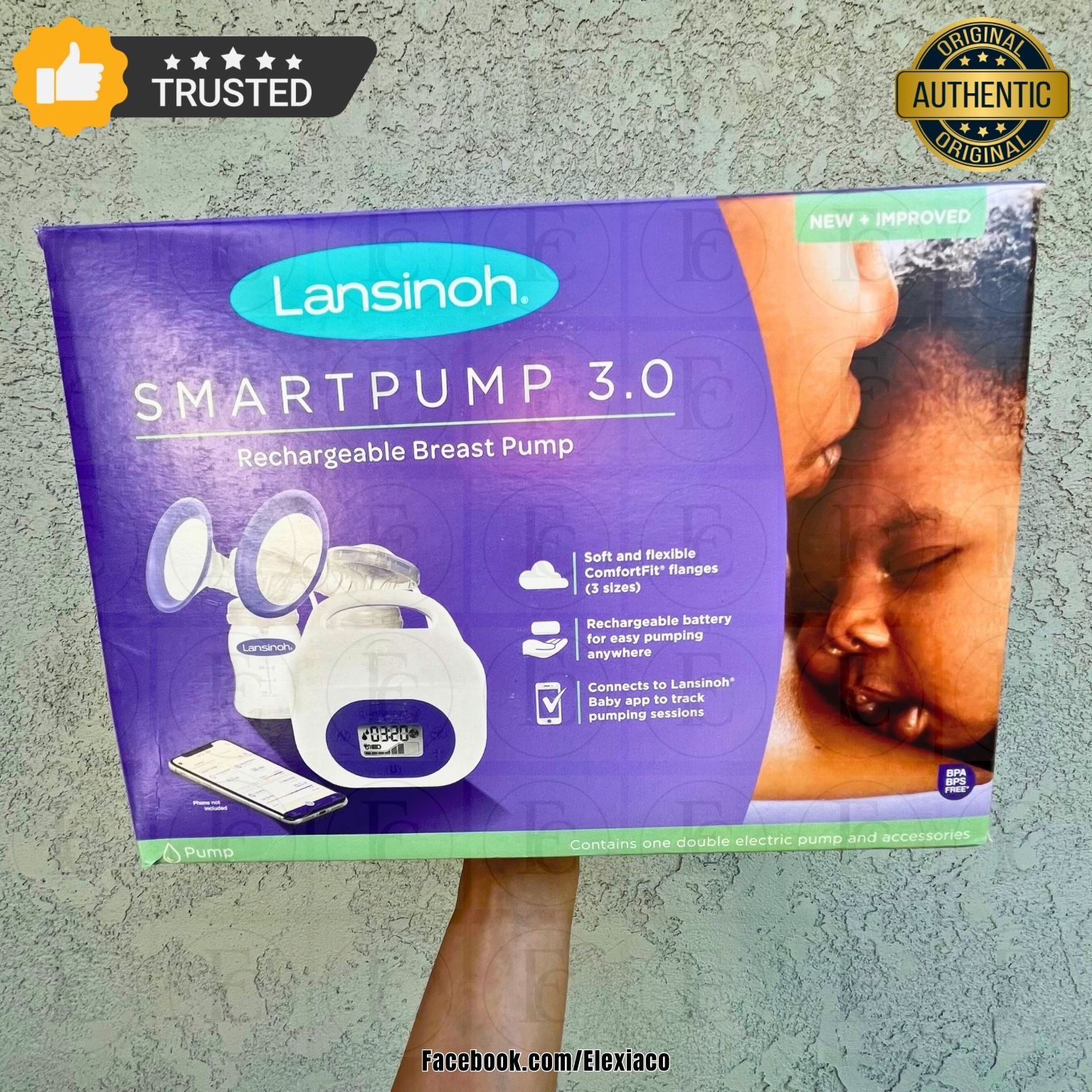 π New | Lansinoh Smartpump 3.0 Double Electric Breast Pump β Hospital Grade & App-Connected