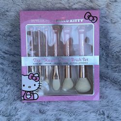 Hello Kitty Makeup Brush Set