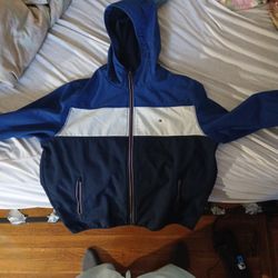 Tommy Hilfiger Color Block Jacket Large 