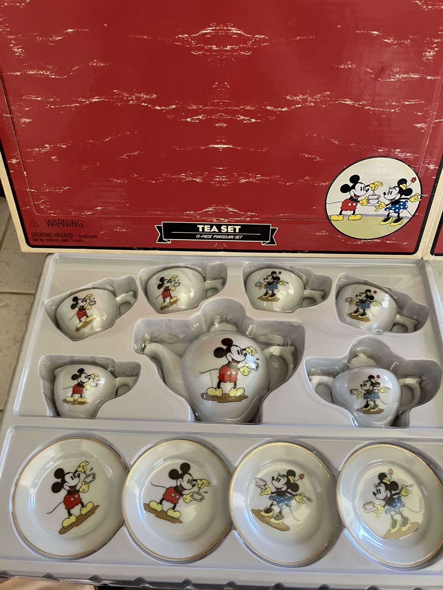 Disney Mickey Mouse Tea Set