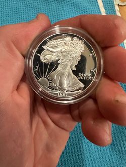 1987 American Silver Eagle Proof Coin