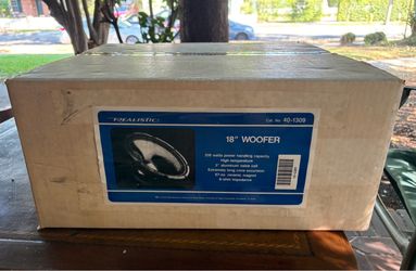 Radio Shack Realistic 18” Woofer