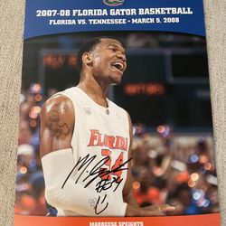 Marreese Speights Autograph - 3/5/2008
