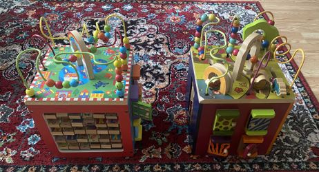 Wooden Activity Cubes