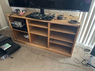 Oak Tv Stand Entertainment Center
