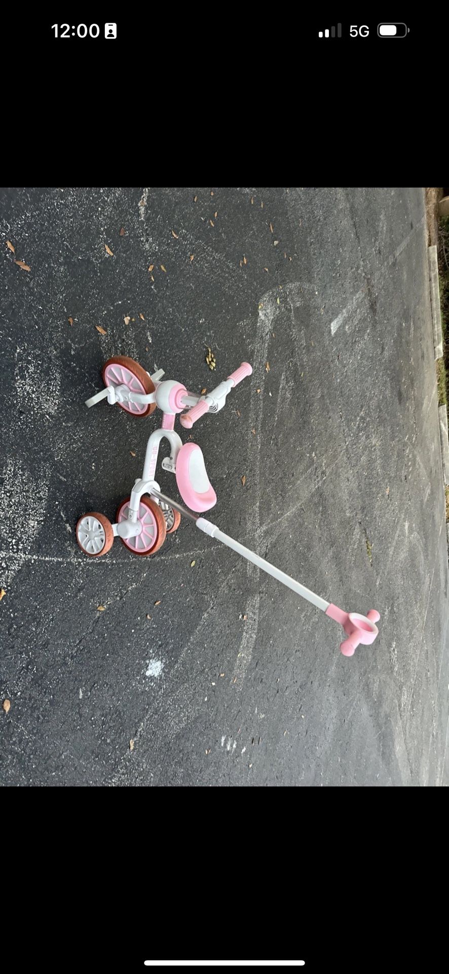 GLAF 5 in 1 Kids Tricycle