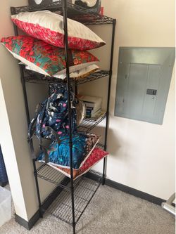 Black rack 5 tier