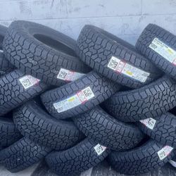 17” Inch Falken Wildpeak A/T 4W Tires. 265/70R17  New In Stock 