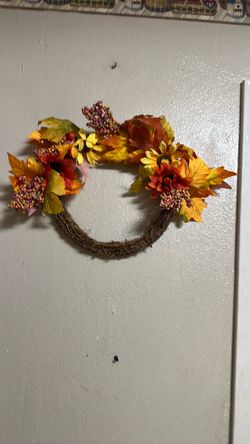 Fall wreath 18 X 13