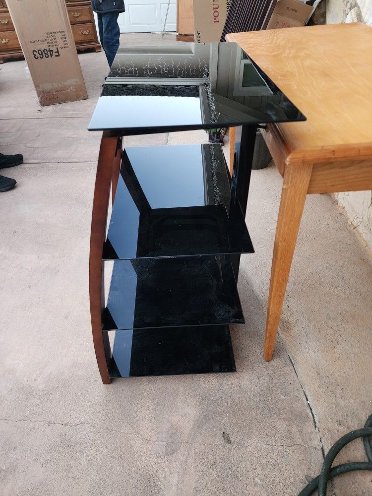 FREE: printer/multimedia Stand Glass Shelves