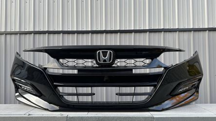 HONDA ACCORD BLACK PERL 2018 2019 2020 FRONT BUMPER RADIATOR GRILLE