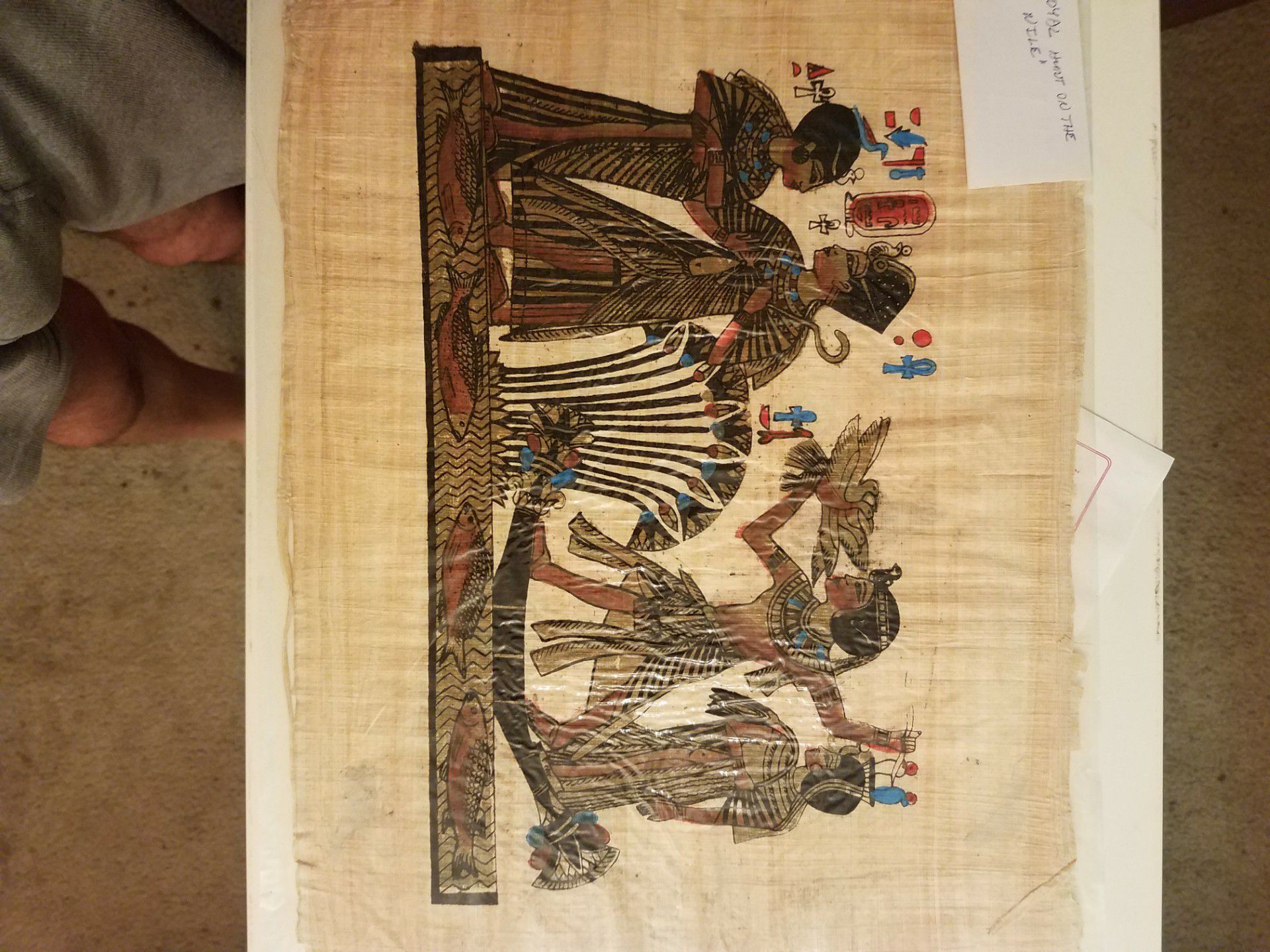 Egyptian Paintings on Papyrus