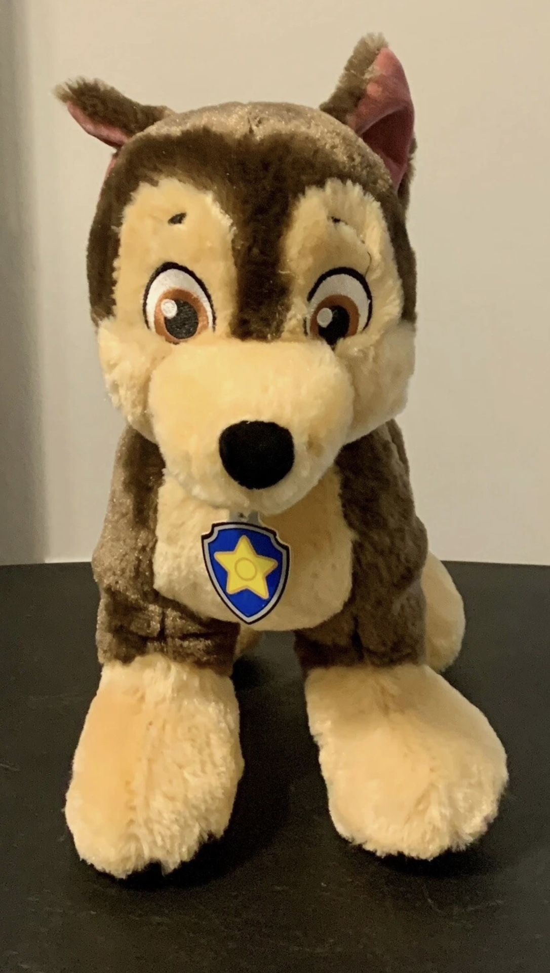 Paw Patrol Chase 15” Plush Build A Bear With Collar & Tag BAB Nickelodeon