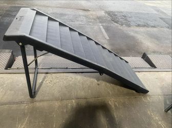 Dog Ramp for Car, Folding Pet Ramp For High Bed, 250 lbs Weight Capacity Pet Ramp
