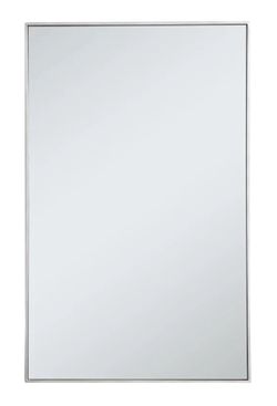 Elegant Lighting Elene 30" x 48" Rectangular Metal Framed Bathroom Wall Mirror