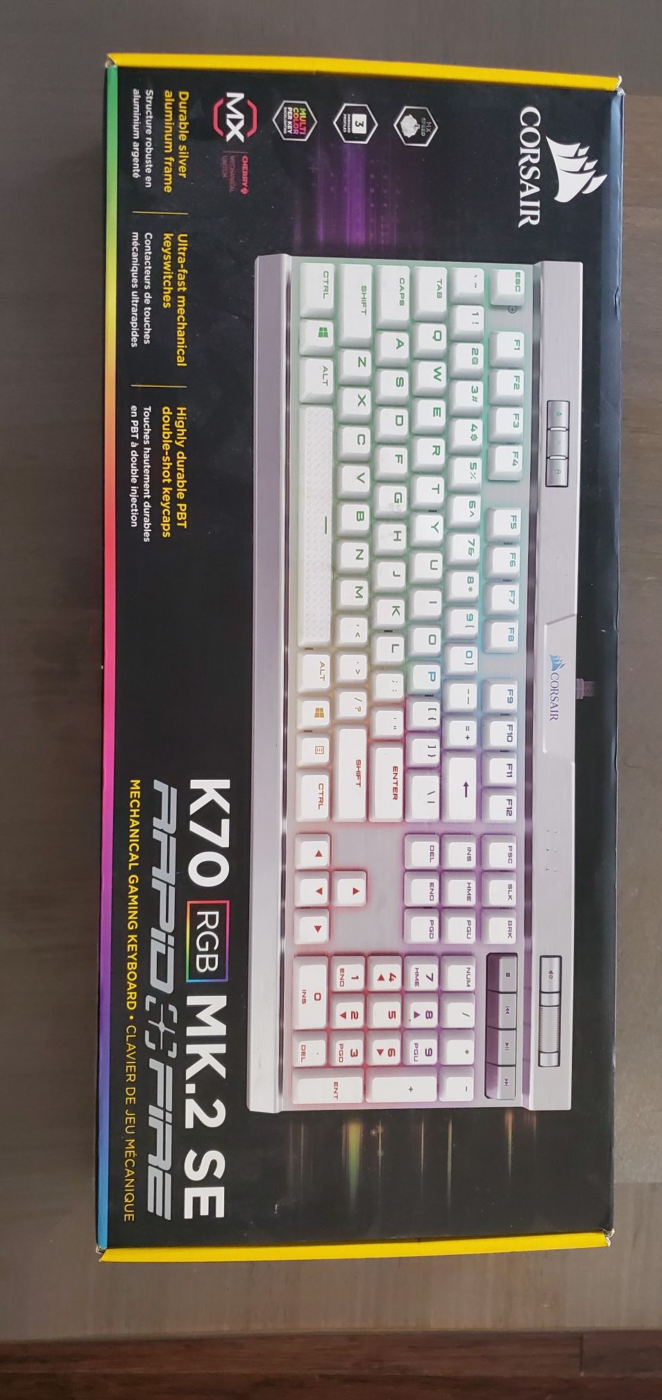 Corsair k70 mk.2 se rapid fire keyboard