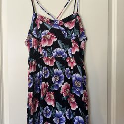 Mini Floral Dress (size M)