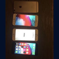 I Have 5 iPhones 6     1 iPhone 6plus.  1 7 Plus For Att Cricket 