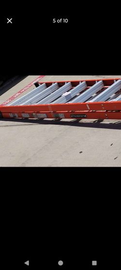 Louisville 14 ft fiberglass Aframe ladder $599