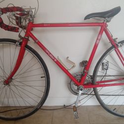 Maruishi RX-1 Road Bike, Red, Vintage